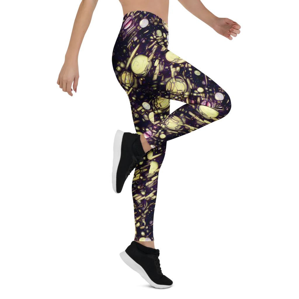 Lunar Electric on Leggings — Right