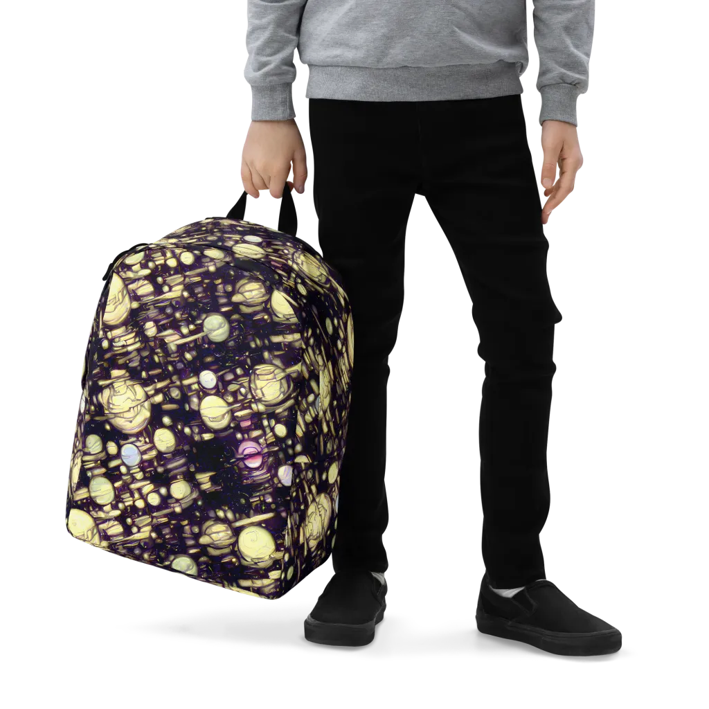 Lunar Electric on Minimalist Backpack — Zoomed-in