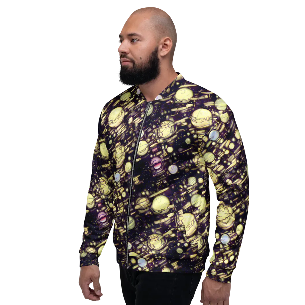 Lunar Electric on Bomber Jacket — Left