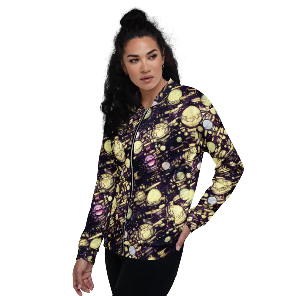 Lunar Electric on Bomber Jacket — Left