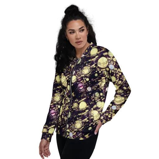 Lunar Electric on a Bomber Jacket