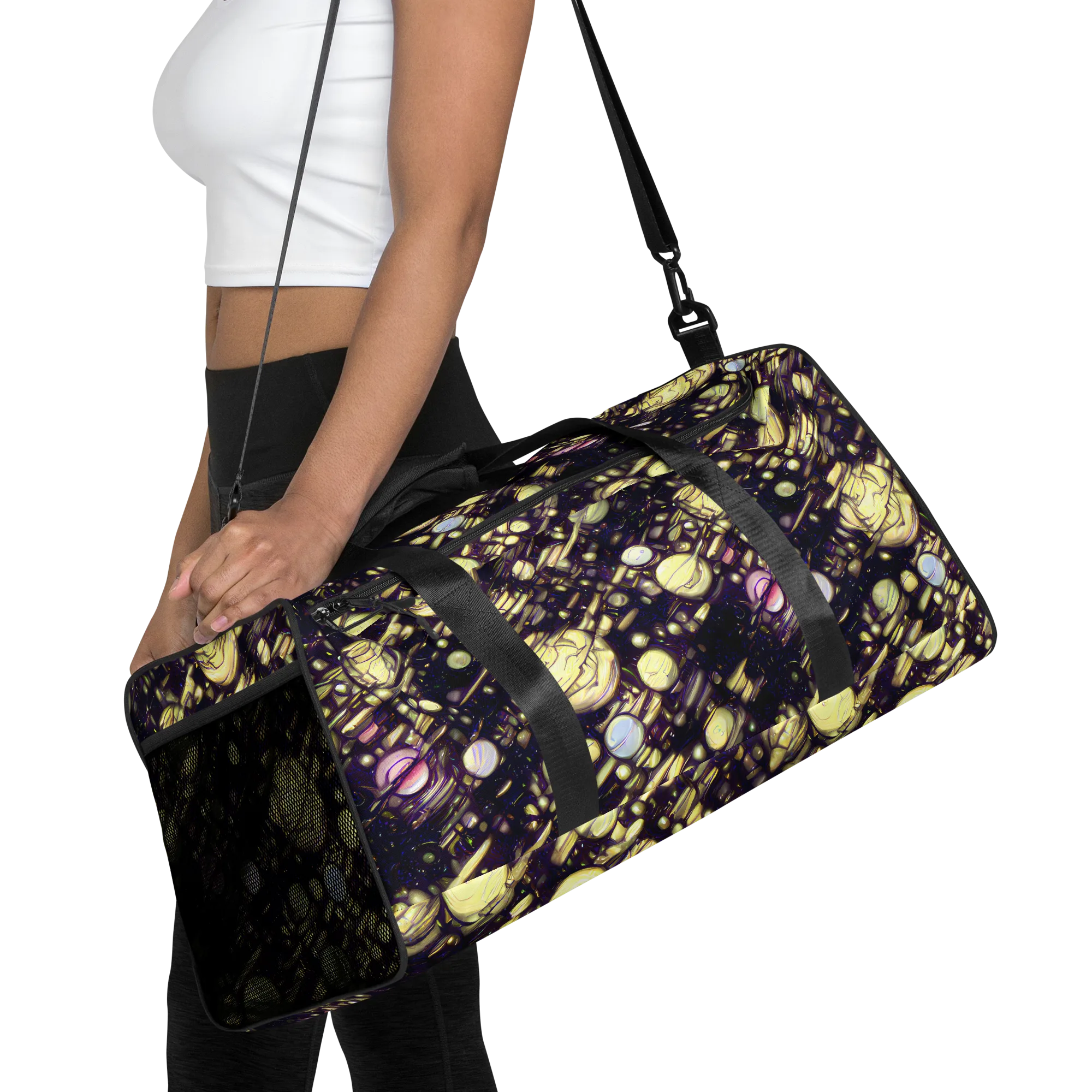 Lunar Electric on Duffle Bag — Front