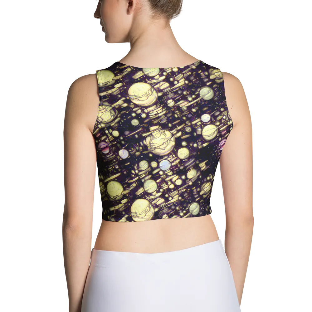Lunar Electric on Crop Top — Back