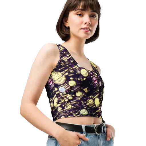 Lunar Electric on a Crop Top