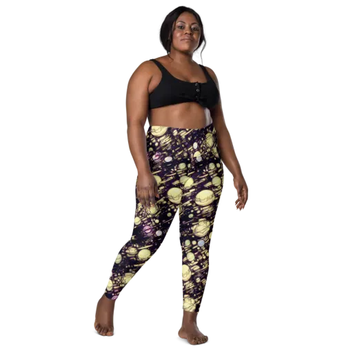 Lunar Electric on a Leggings with Pockets