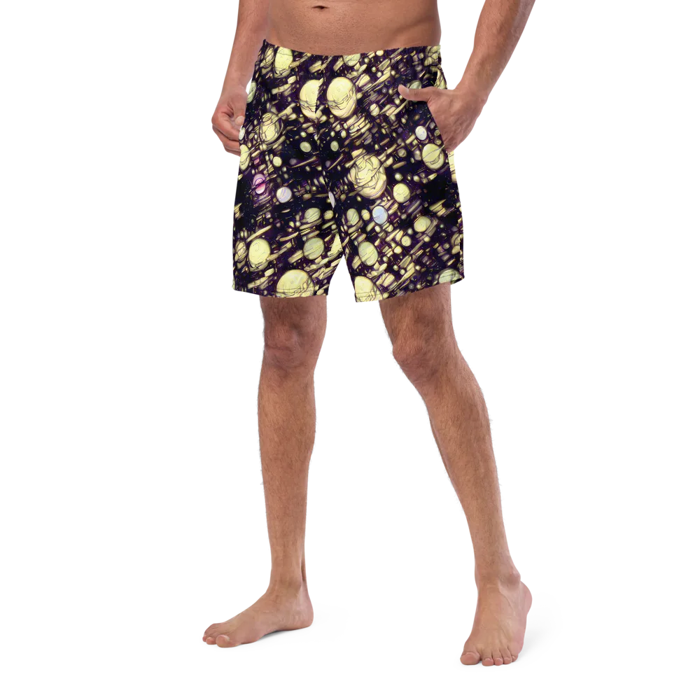 Lunar Electric on Swim Trunks — Left Front