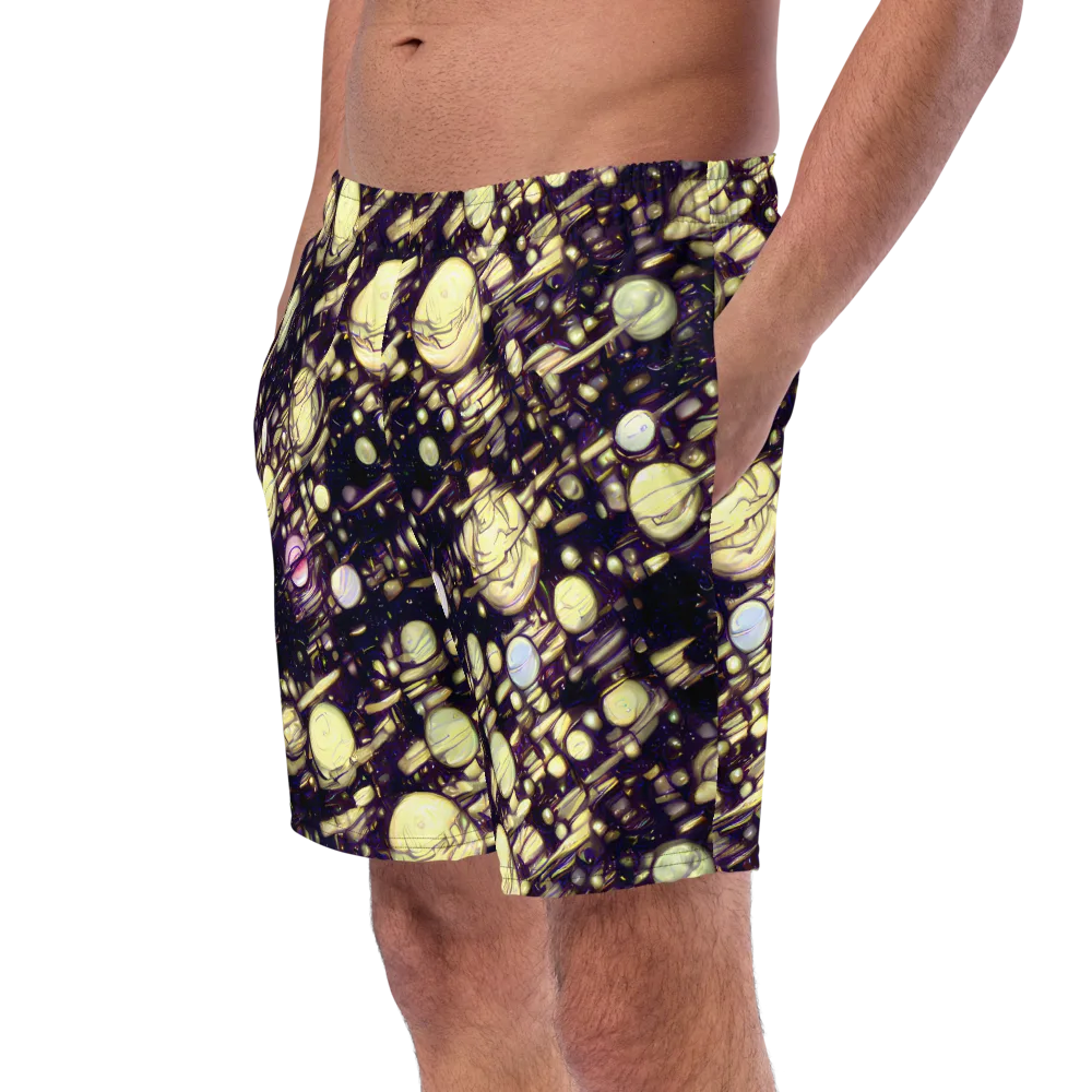 Lunar Electric on Swim Trunks — Left Front