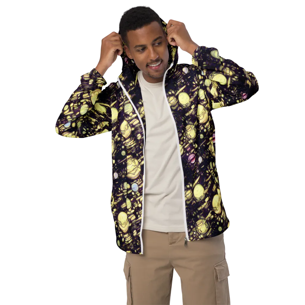 Lunar Electric on Men's Windbreaker — Front