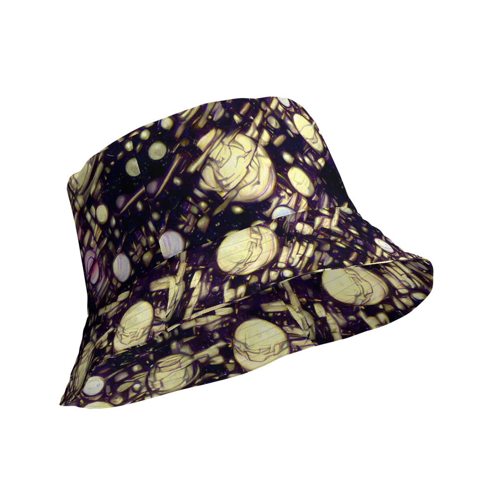 Lunar Electric on Reversible Bucket Hat — Product details Outside