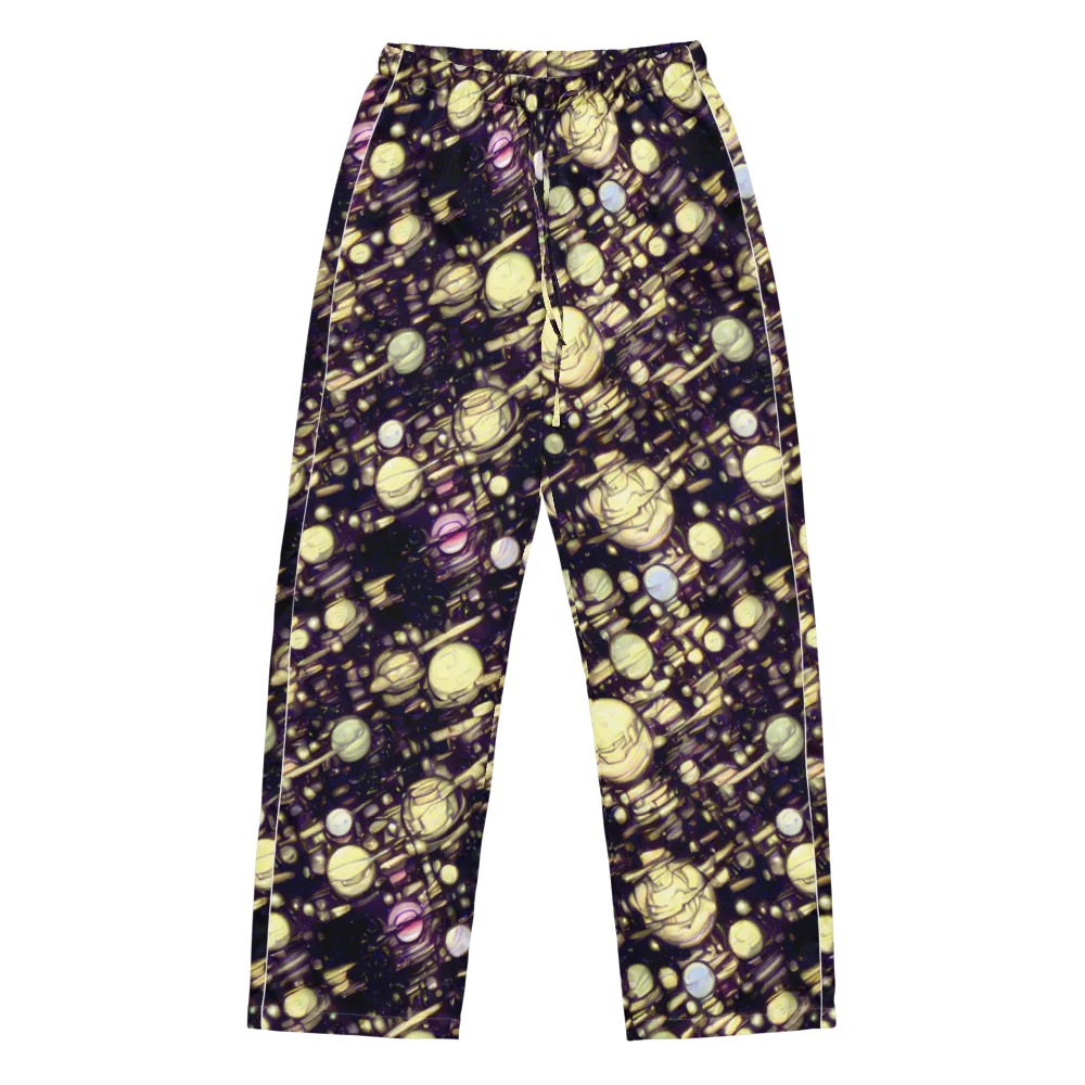 Lunar Electric on Women's Pajama Pants — Front