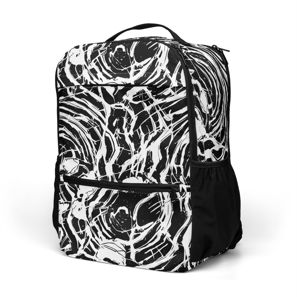 Ink Torrent on Utility Backpack — Left Front