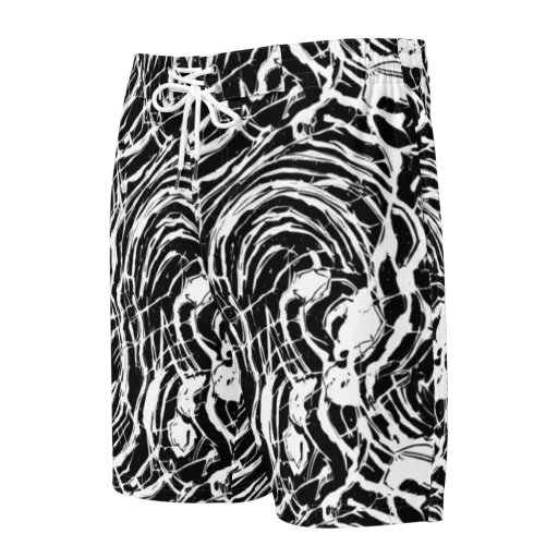 Ink Torrent on a Men's Board Shorts