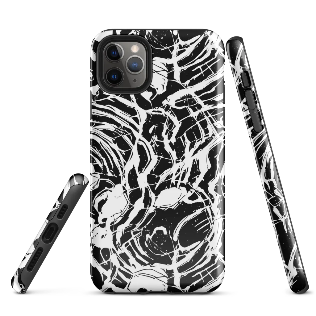 Ink Torrent on Tough Case for iPhone® — Front