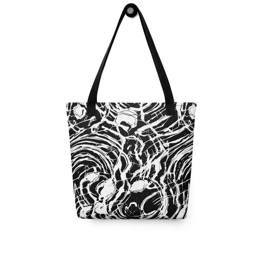 Ink Torrent on Tote Bag — Front