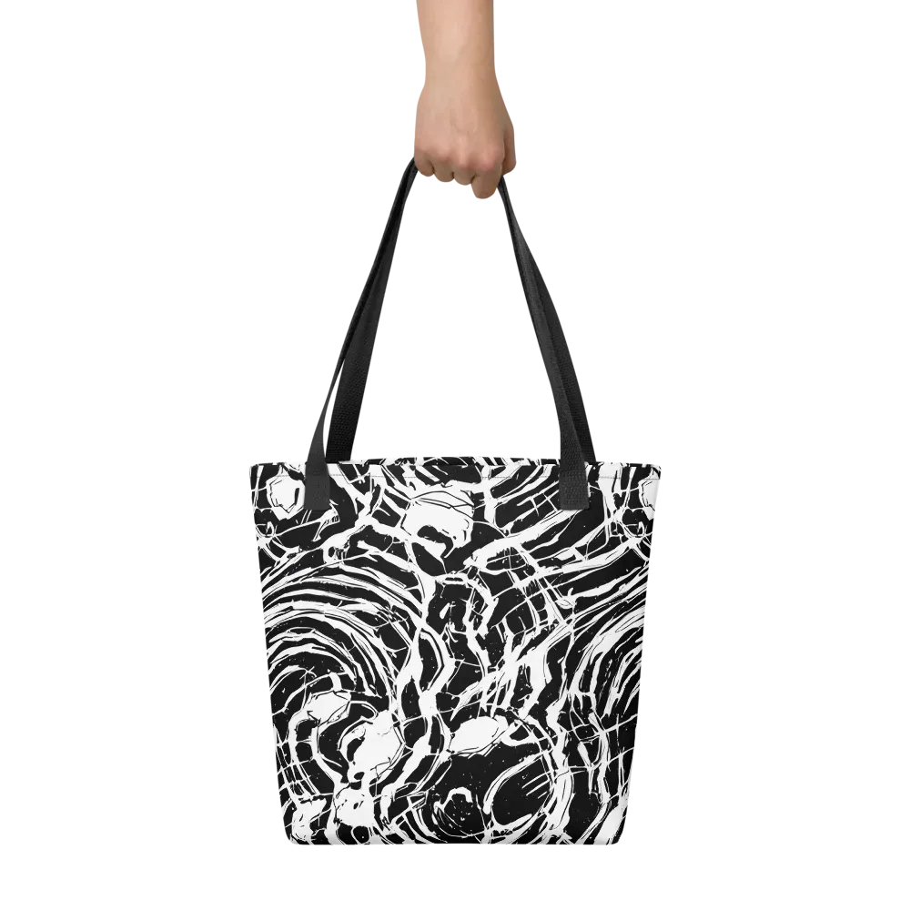 Ink Torrent on Tote Bag — Front
