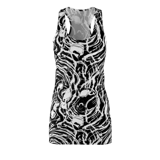 Ink Torrent on a Racerback Dress