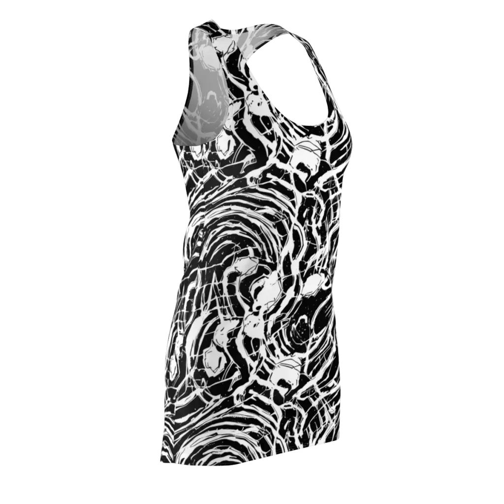 Ink Torrent on Racerback Dress — Front Side