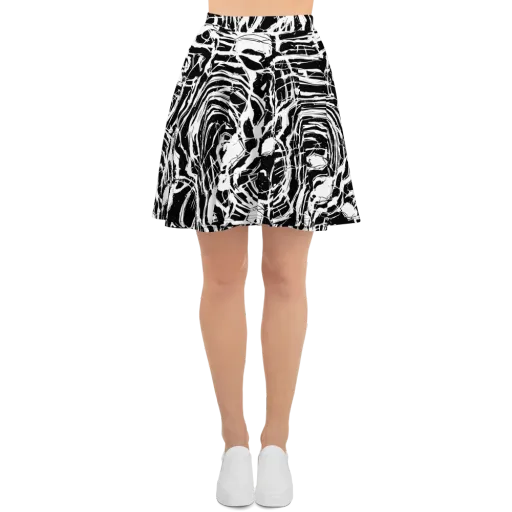 Ink Torrent on a Skater Skirt