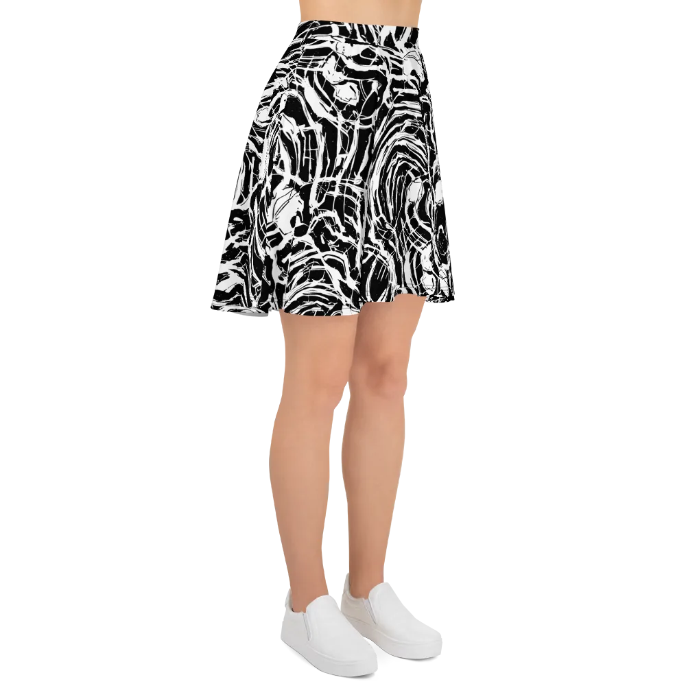 Ink Torrent on Skater Skirt — Right