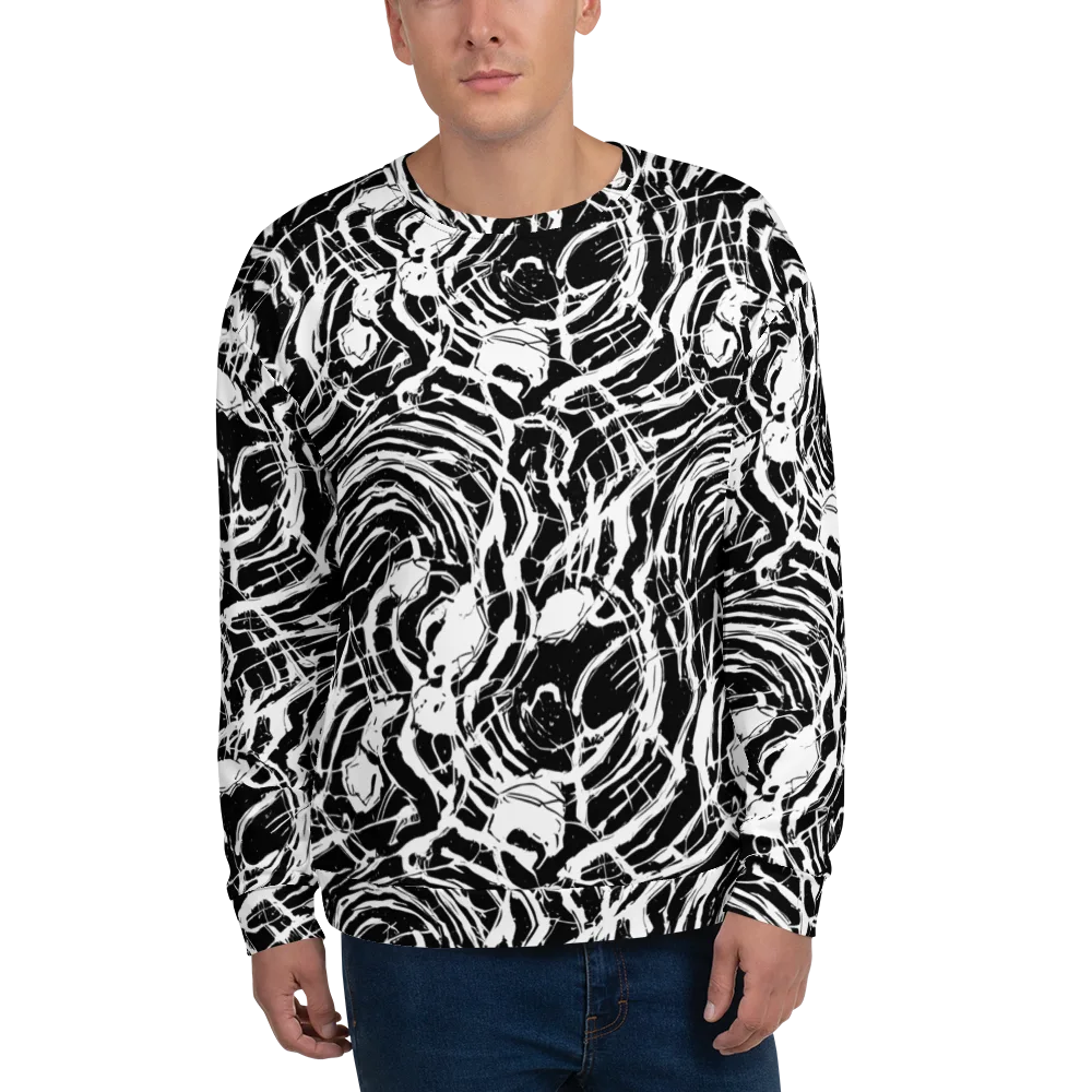 Ink Torrent on Sweatshirt — Front