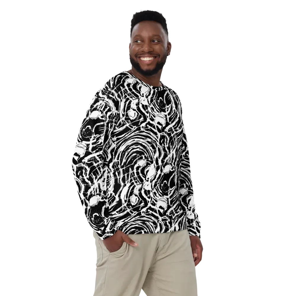 Ink Torrent on Sweatshirt — Front