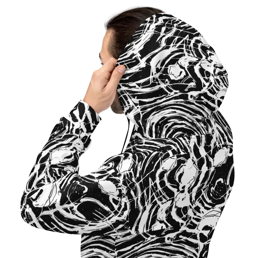 Ink Torrent on Hoodie — Back