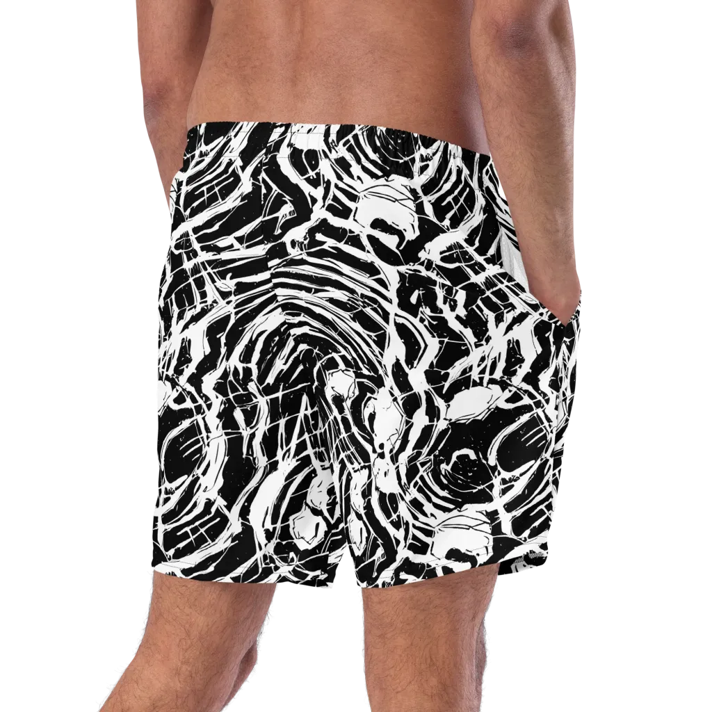 Ink Torrent on Swim Trunks — Right Back