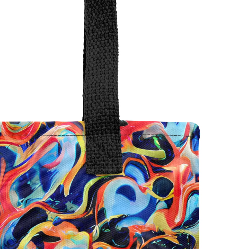 Bluefire Swirl on Tote Bag — Product details