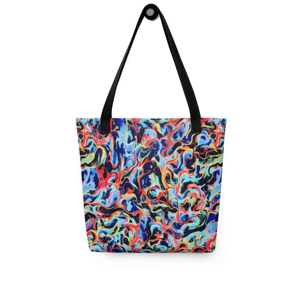 Bluefire Swirl on Tote Bag — Front