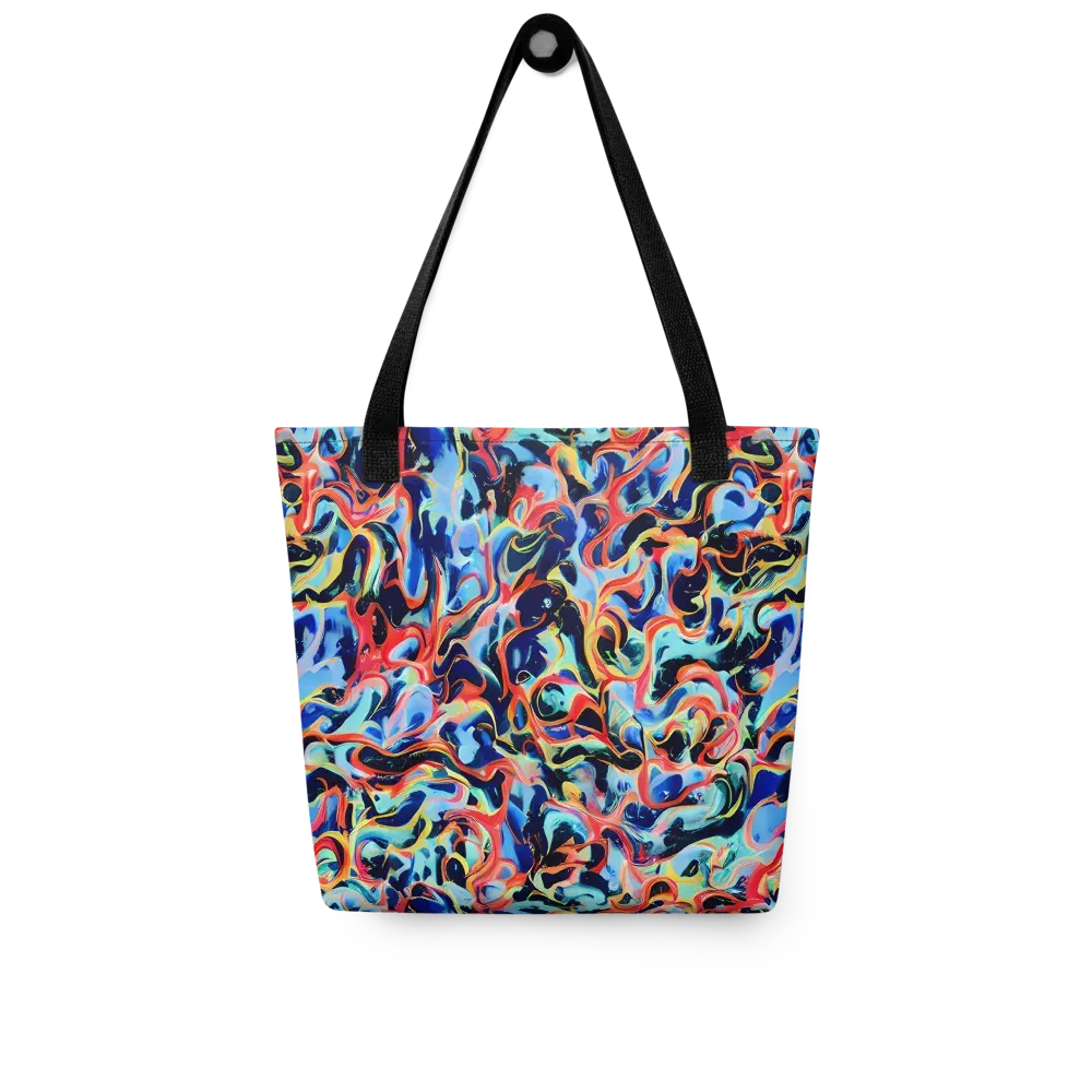 Bluefire Swirl on Tote Bag — Front