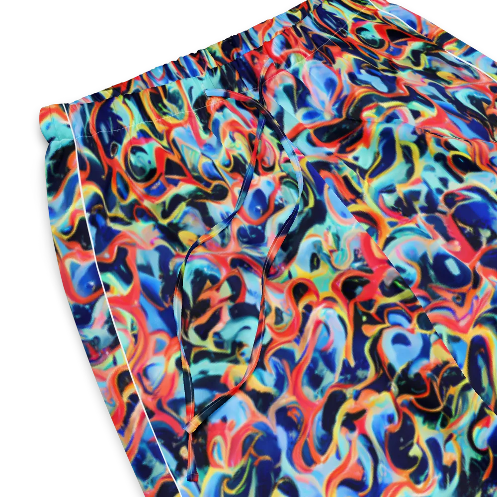 Bluefire Swirl on Women's Pajama Pants — Product details