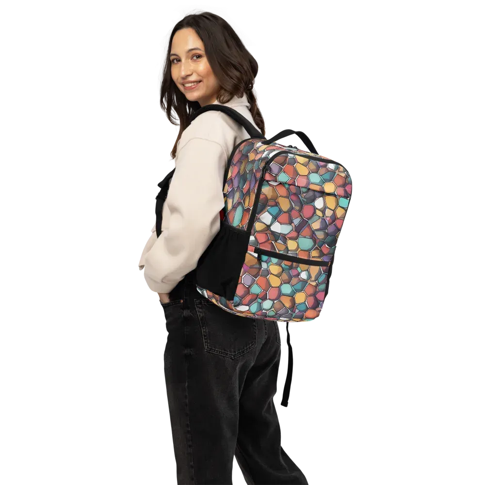 Prism Pebble on Utility Backpack — Back