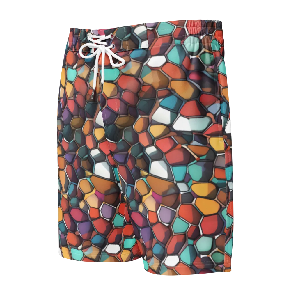Prism Pebble on Men's Board Shorts — Front