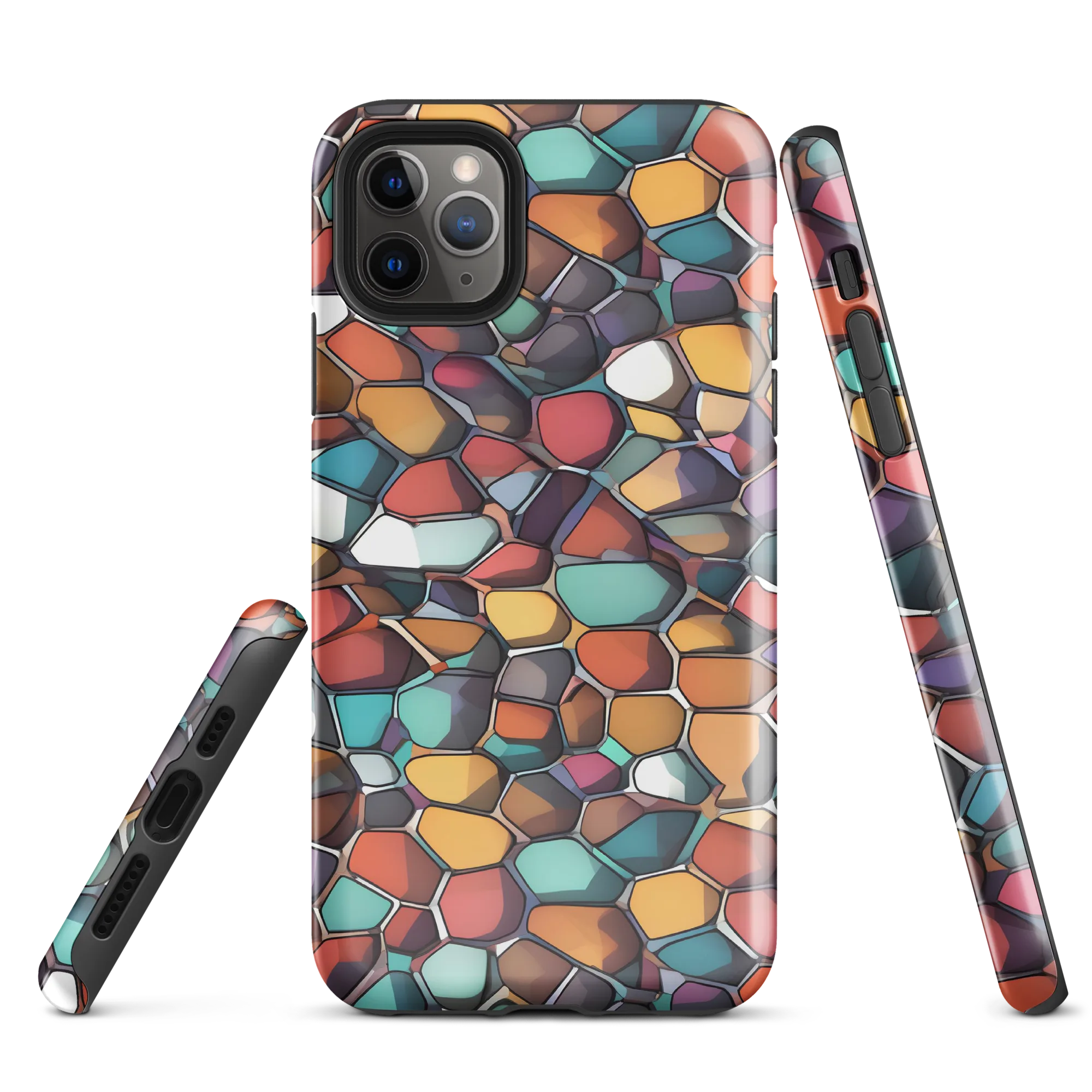 Prism Pebble on Tough Case for iPhone® — Front