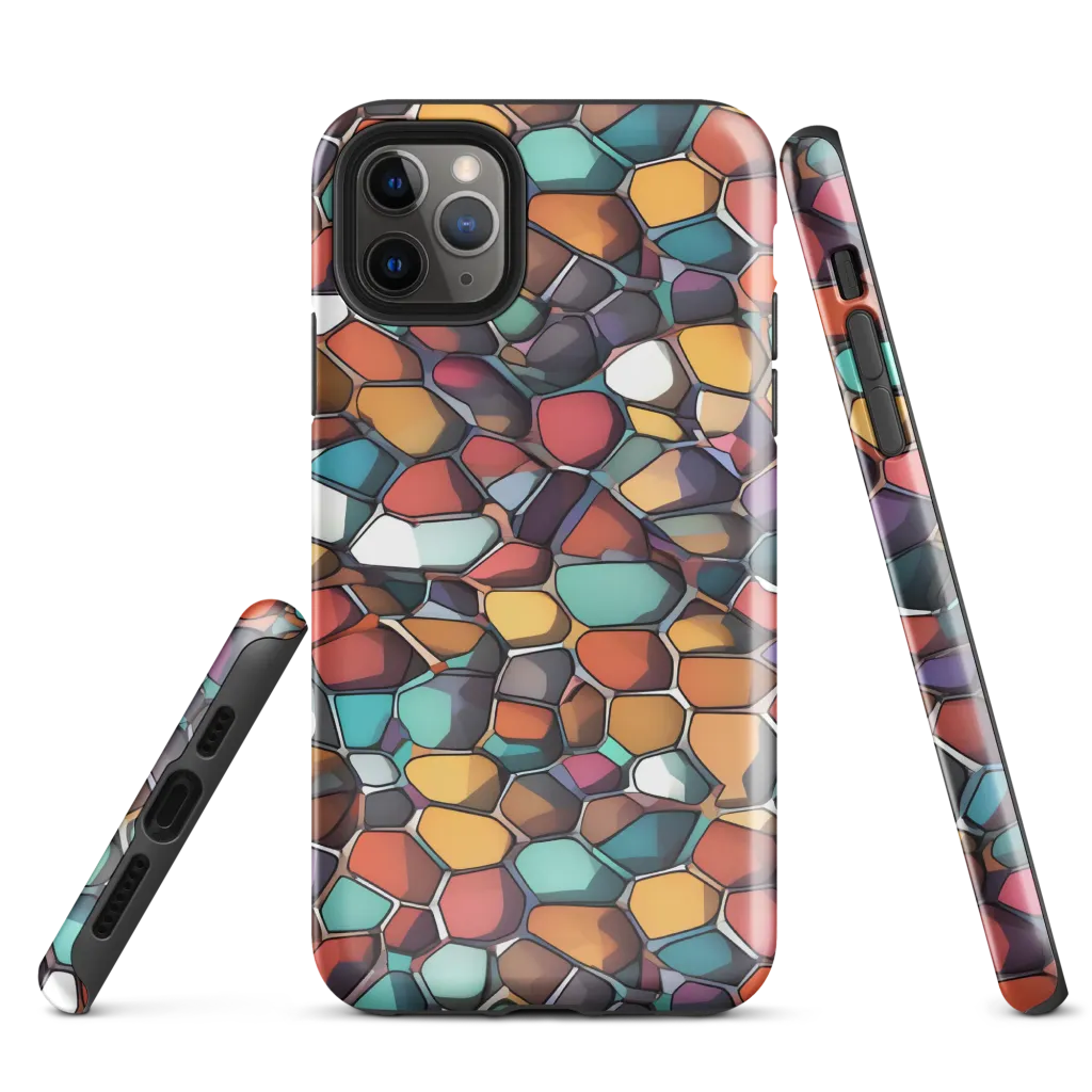Prism Pebble on Tough Case for iPhone® — Front