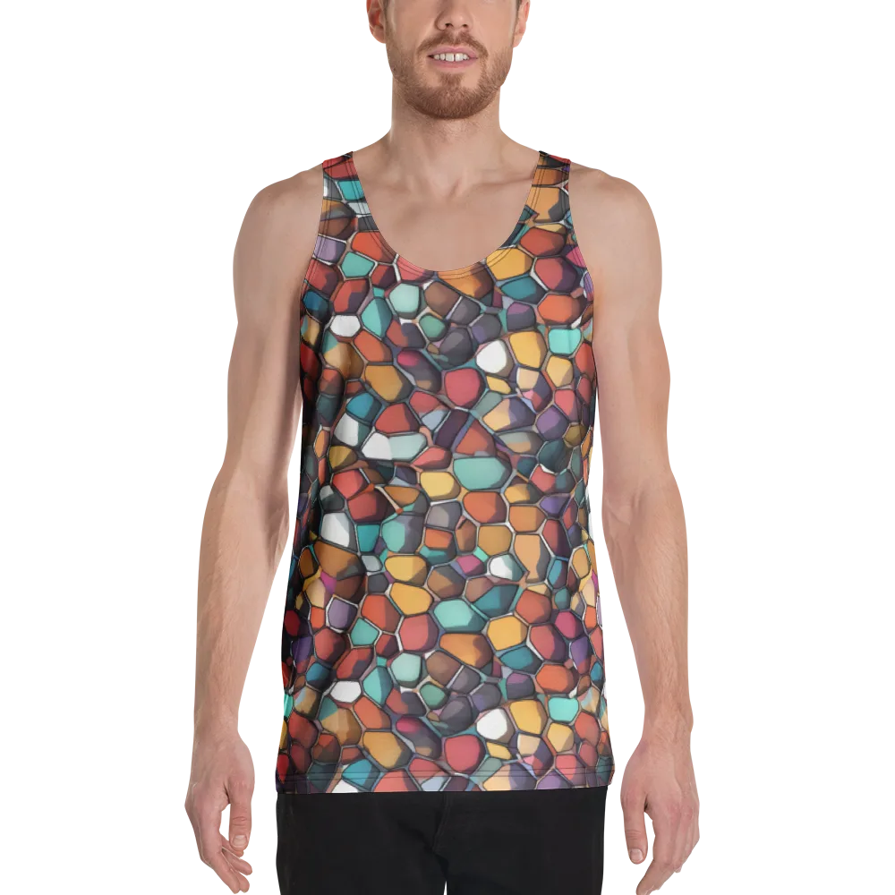 Prism Pebble on Men's Tank Top — Front