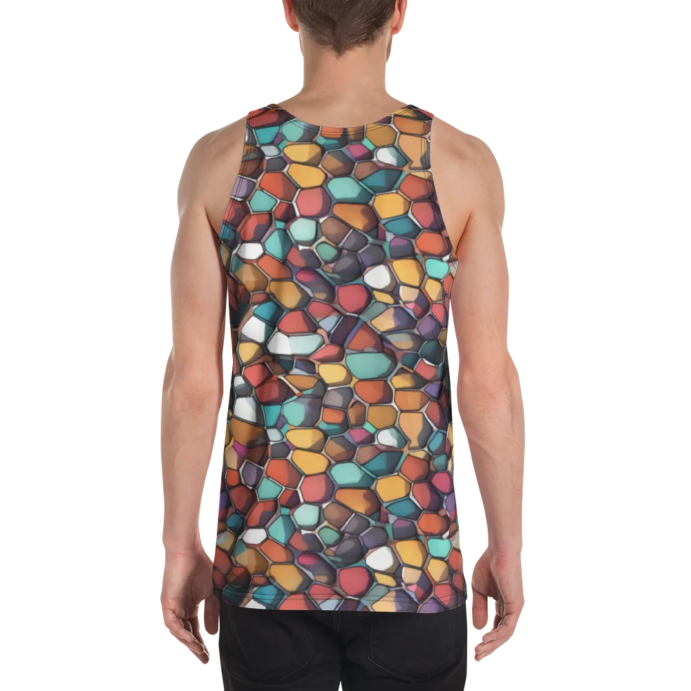 Prism Pebble on Men's Tank Top — Back