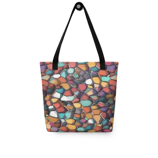 Prism Pebble on a Tote Bag