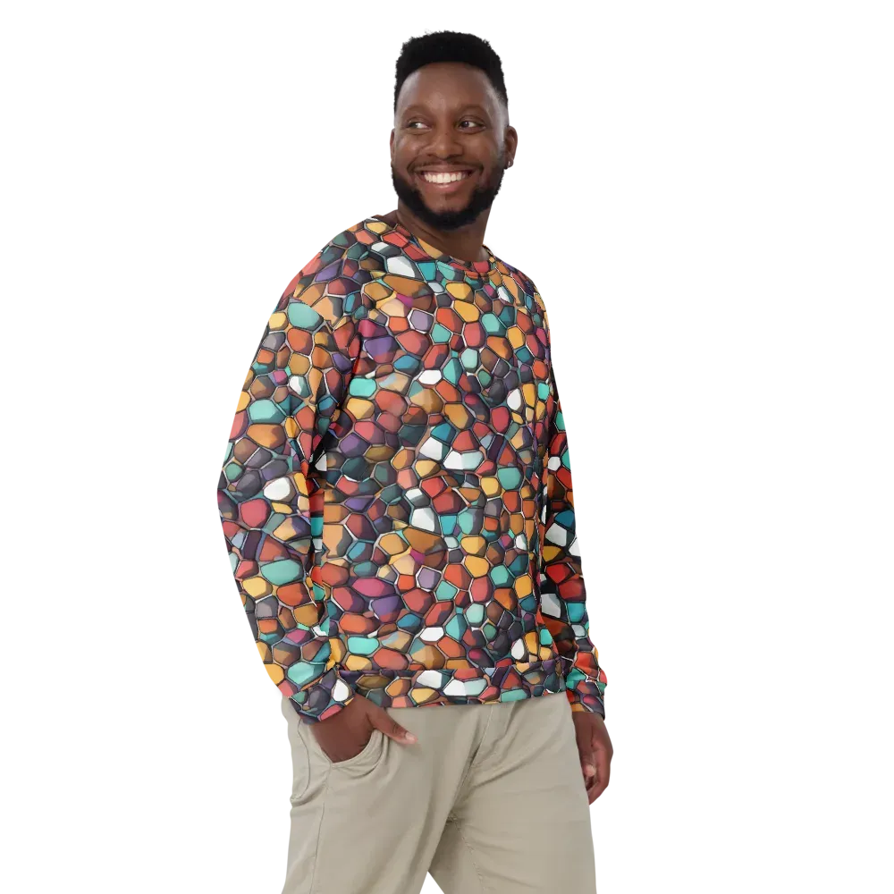 Prism Pebble on Sweatshirt — Front