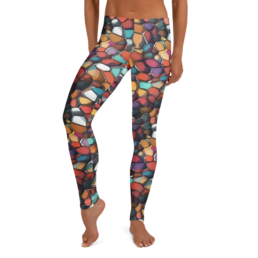Prism Pebble on Leggings — Front