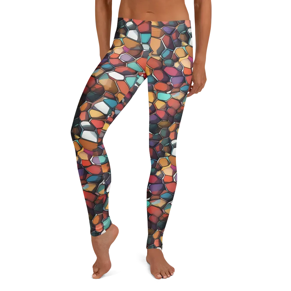 Prism Pebble on Leggings — Front