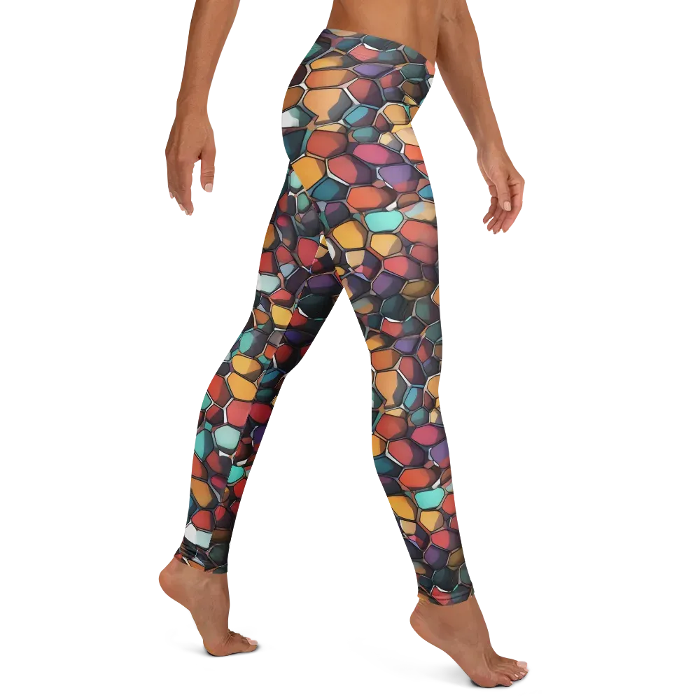 Prism Pebble on Leggings — Right