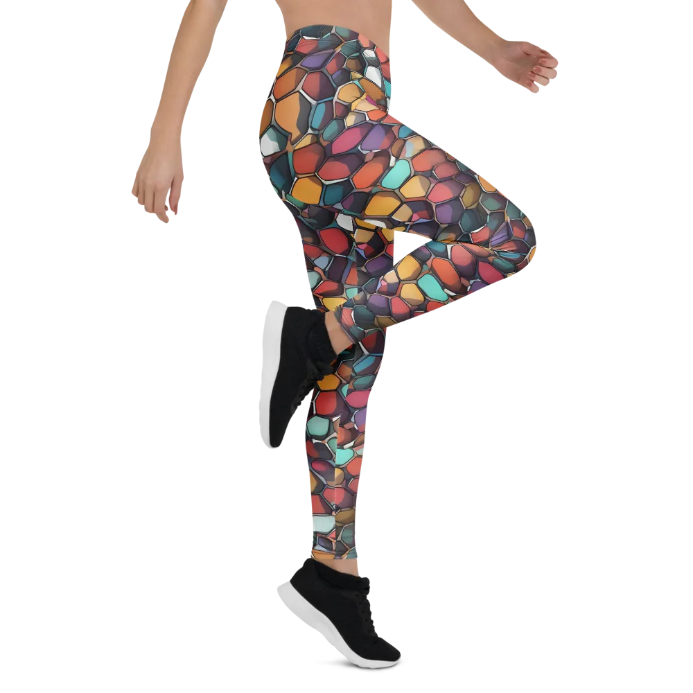 Prism Pebble on Leggings — Right