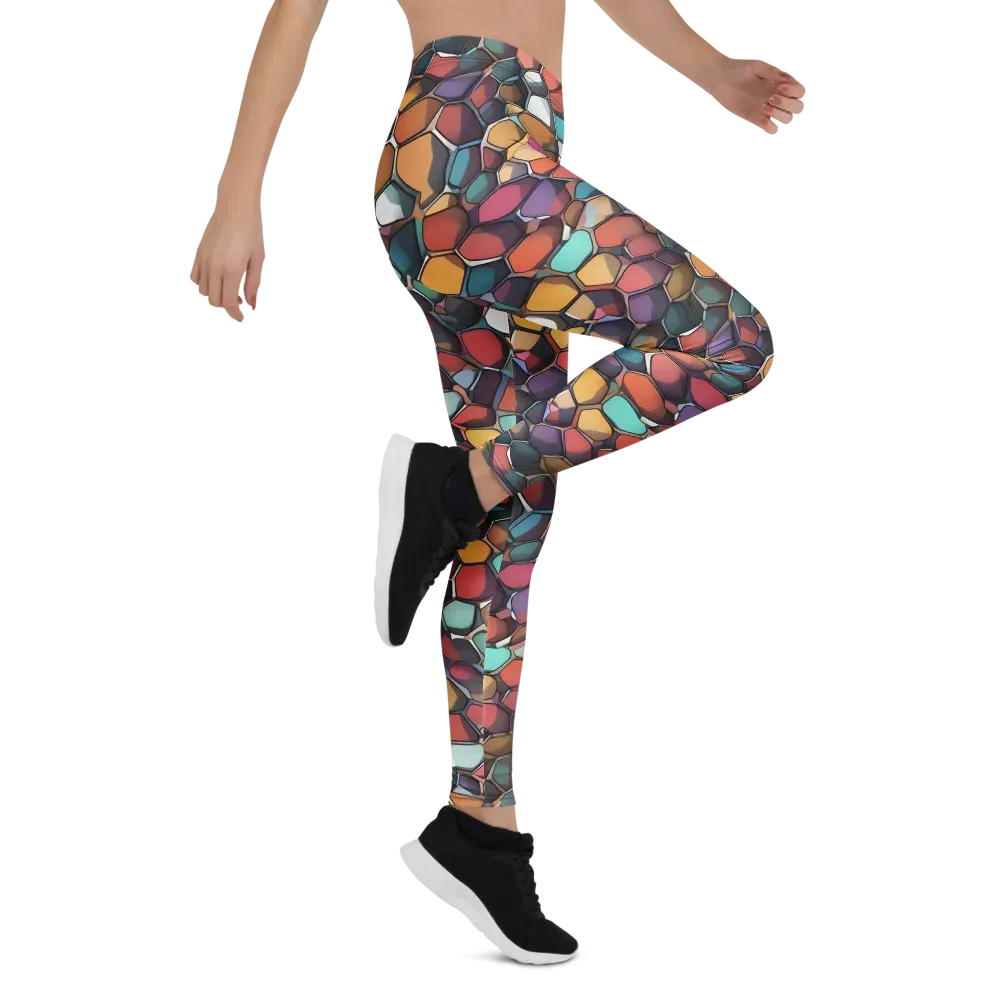 Prism Pebble on Leggings — Right