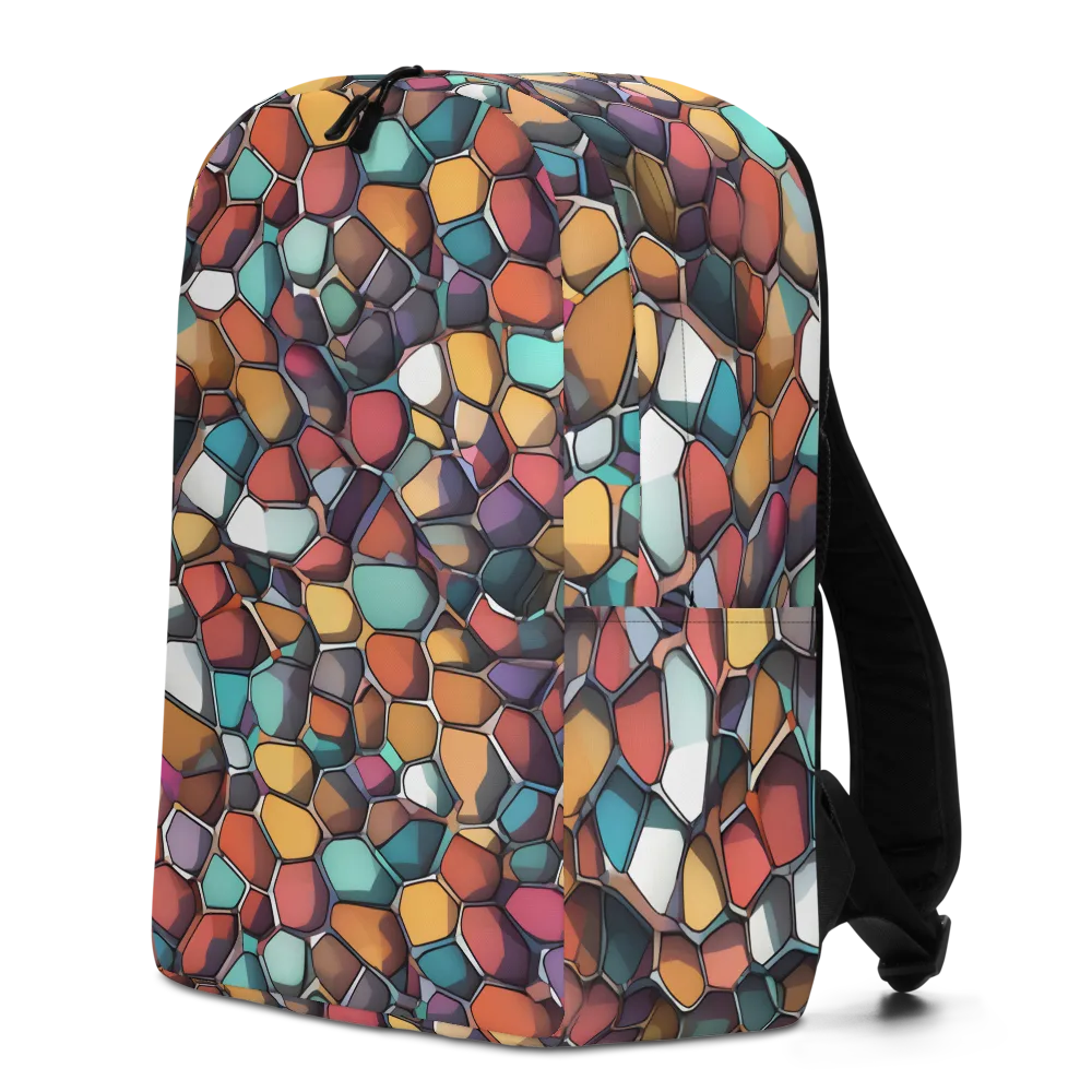 Prism Pebble on Minimalist Backpack — Left
