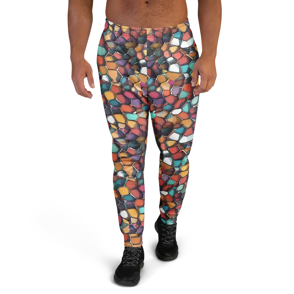 Prism Pebble on Men's Joggers — Front