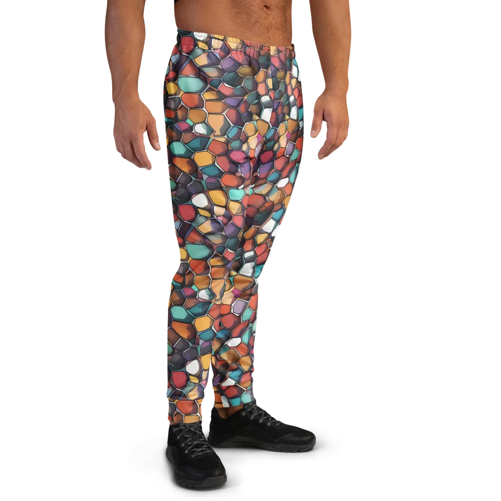 Prism Pebble on Men's Joggers — Right