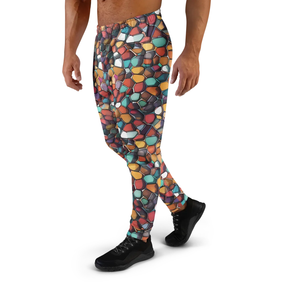 Prism Pebble on Men's Joggers — Left