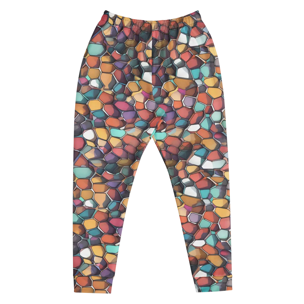 Prism Pebble on Men's Joggers — Front