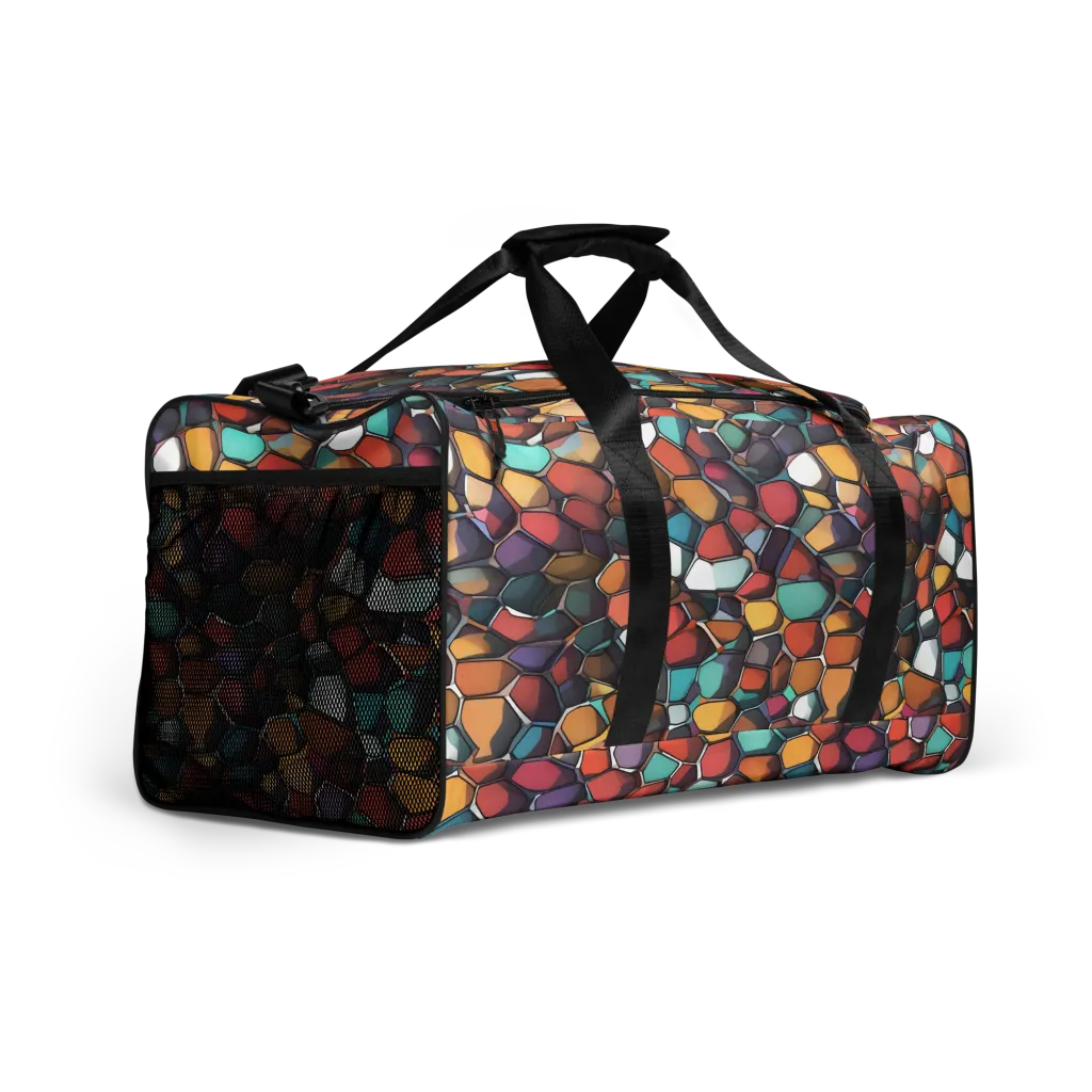 Prism Pebble on Duffle Bag — Right Front